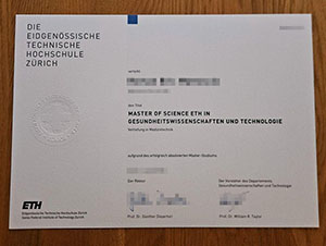 eth zürich certificate