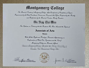 montgomery college diploma