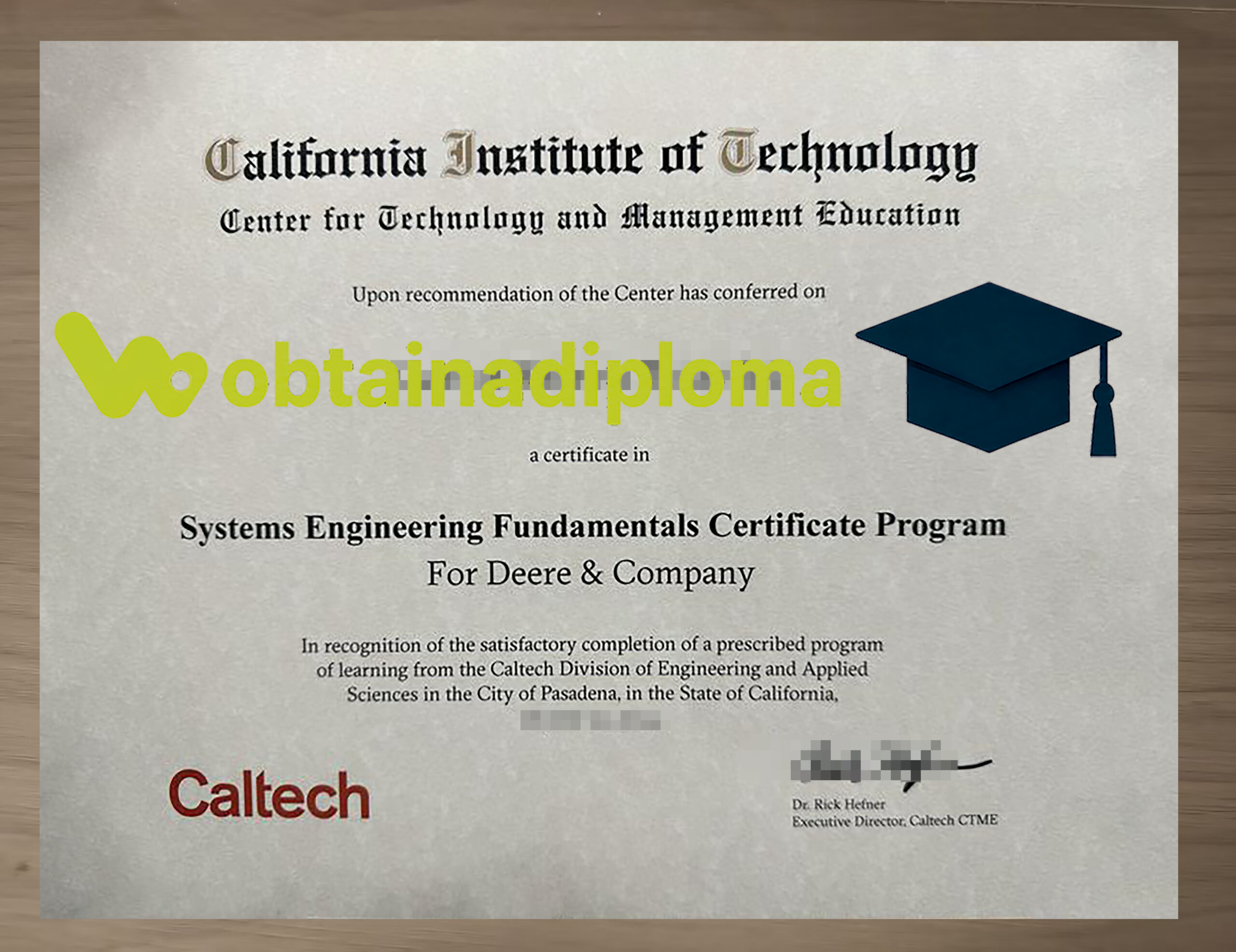 california institute of technology