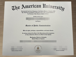 Steps to order The American University certificate online.