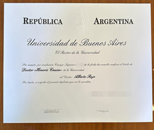 How to order a 100% copy University of Buenos Aires diploma?