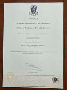 university of liverpool diploma