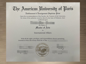 Where to buy American University of Paris fake degree?