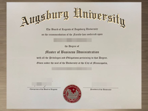 How to get a Augsburg University urkunde?