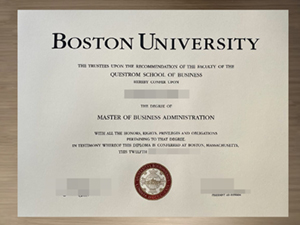 Reasons to order a Boston University diploma online.