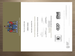 Order your fake CII Sixth Level Insurance Professional certificate.