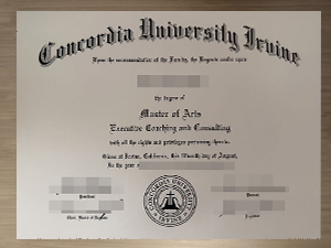 Order your fake Concordia University Irvine certificate.