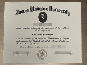 How to buy James Madison University fake certificate?