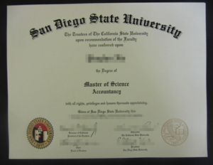 How to order a 100% copy San Diego State University diploma?