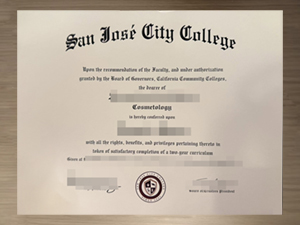 How to buy San Jose City College fake certificate?