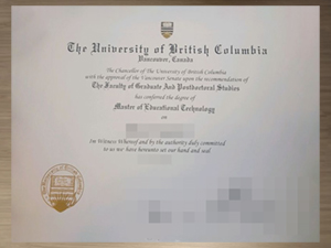 How to buy The University of British Columbia fake degree?