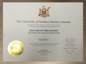 How to buy University of Northern British Columbia fake diploma？