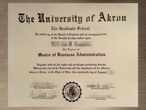 How to Replace Your University of Akron certificate online in 2026?