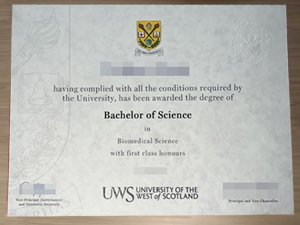 How i get a University of the West of Scotland diploma in 10 days?