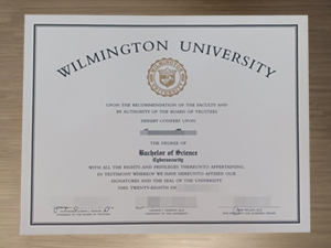 How to make the Wilmington University diploma?