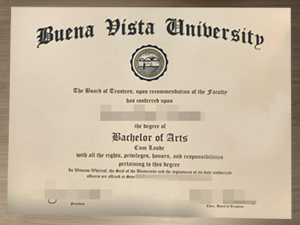 Buy the latest Buena Vista University diploma in 2026.