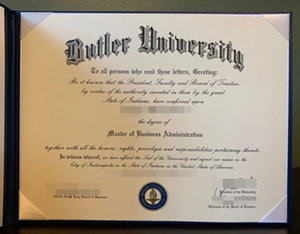 How to get a Butler University diploma?