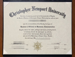 Buy the latest Christopher Newport University diploma in 2026.