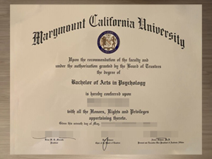 Where to buy Marymount California University fake diploma?