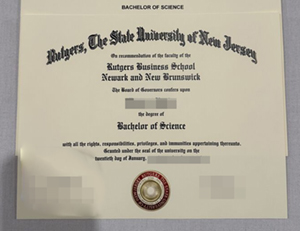 Buy the latest Rutgers Business School diploma in 2026.