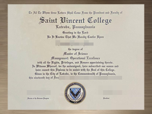 Tips to get a fake Saint Vincent College diploma certificate.