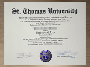 buy St. Thomas University fake diploma online.