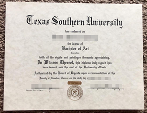 How to order a 100% copy Texas Southern University diploma?