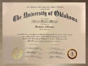 Offer The University of Oklahoma diploma and degree.