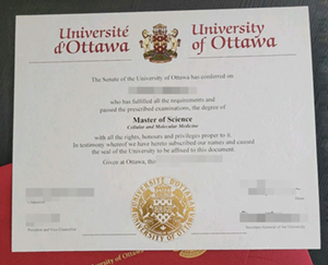 Offer University of Ottawa diploma and degree.