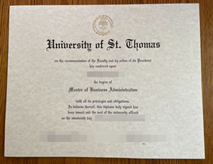 Buy the latest University of St. Thomas diploma in 2026.