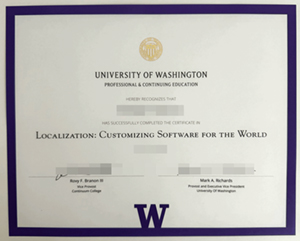 How to order a 100% copy University of Washington diploma?