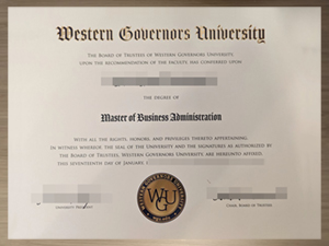 How to order a Western Governors University diploma online.